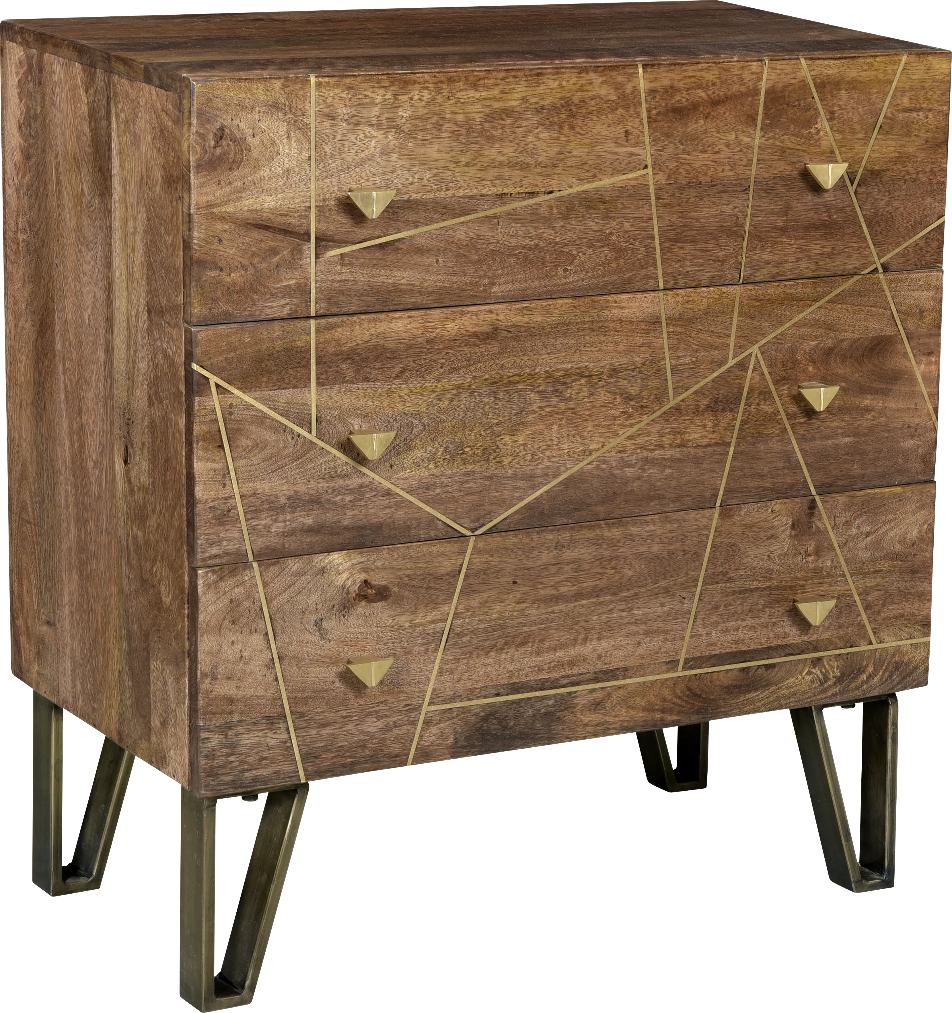 Lagonda Brown Accent Cabinet - Image 1