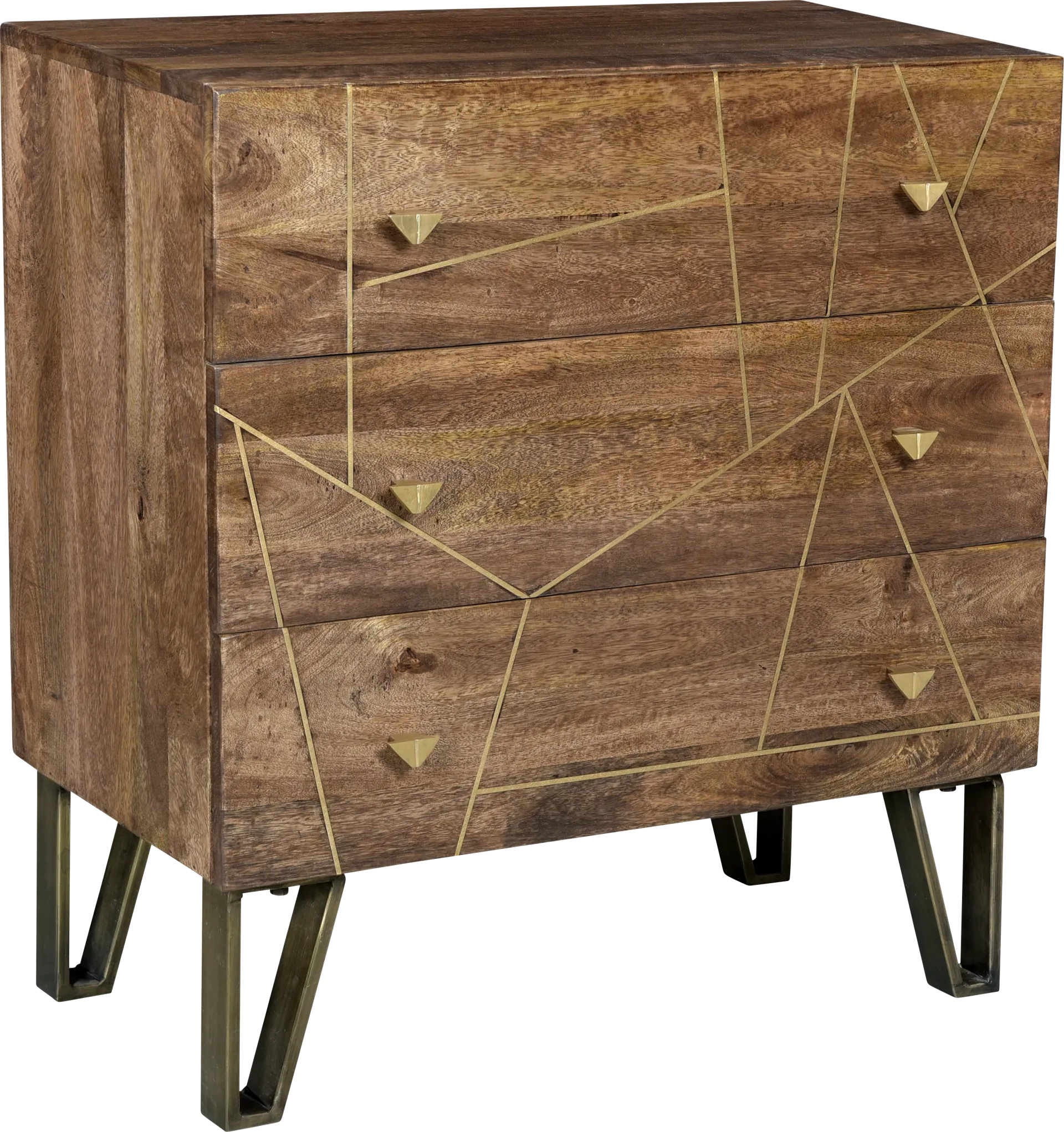 Lagonda Brown Accent Cabinet - Image 1