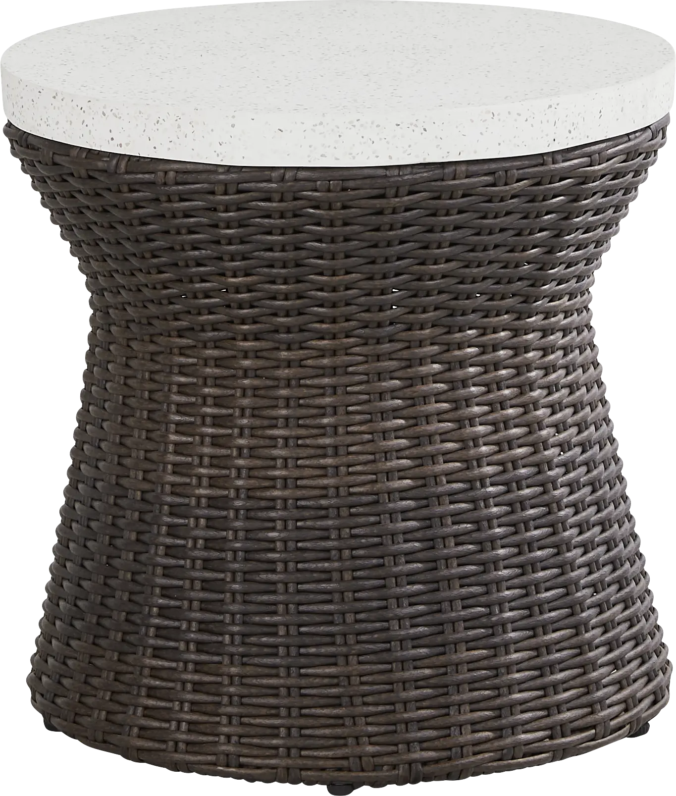 Ria Espresso Outdoor End Table