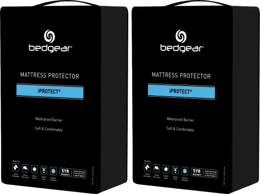 Bedgear iProtect Twin Mattress Protector Bundle