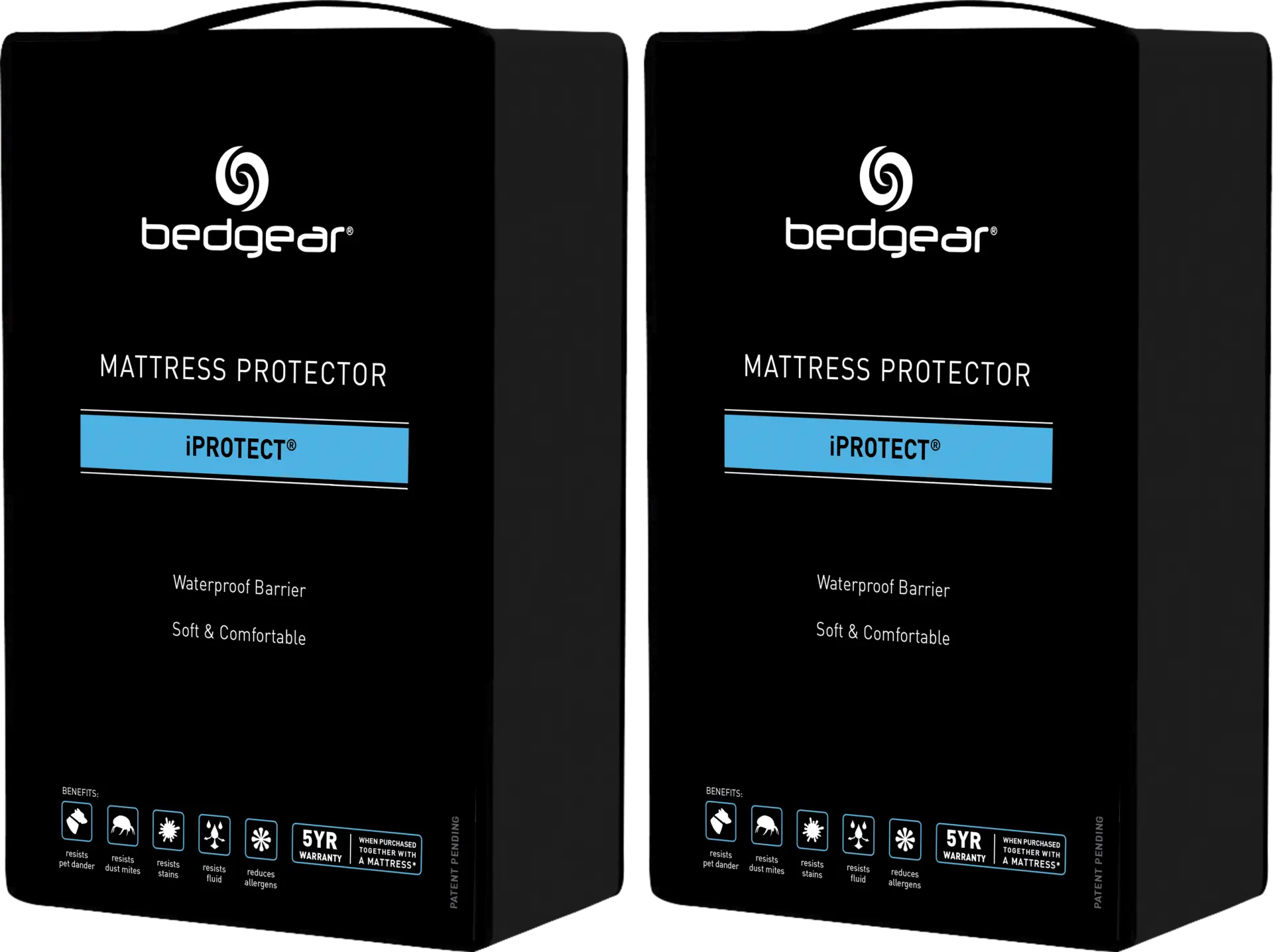 Bedgear iProtect Twin Mattress Protector Bundle