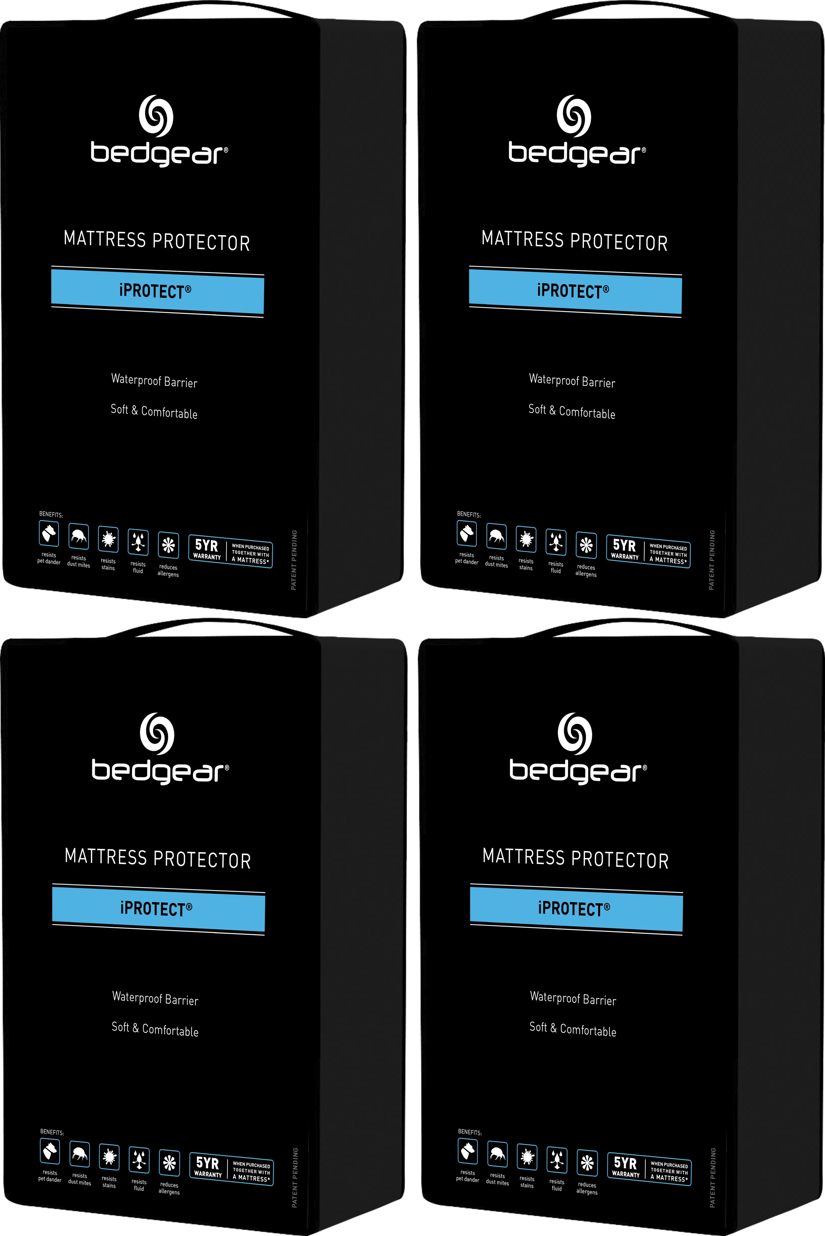 Bedgear iProtect Split King Mattress Protector Bundle - Thumbnail - Image 1