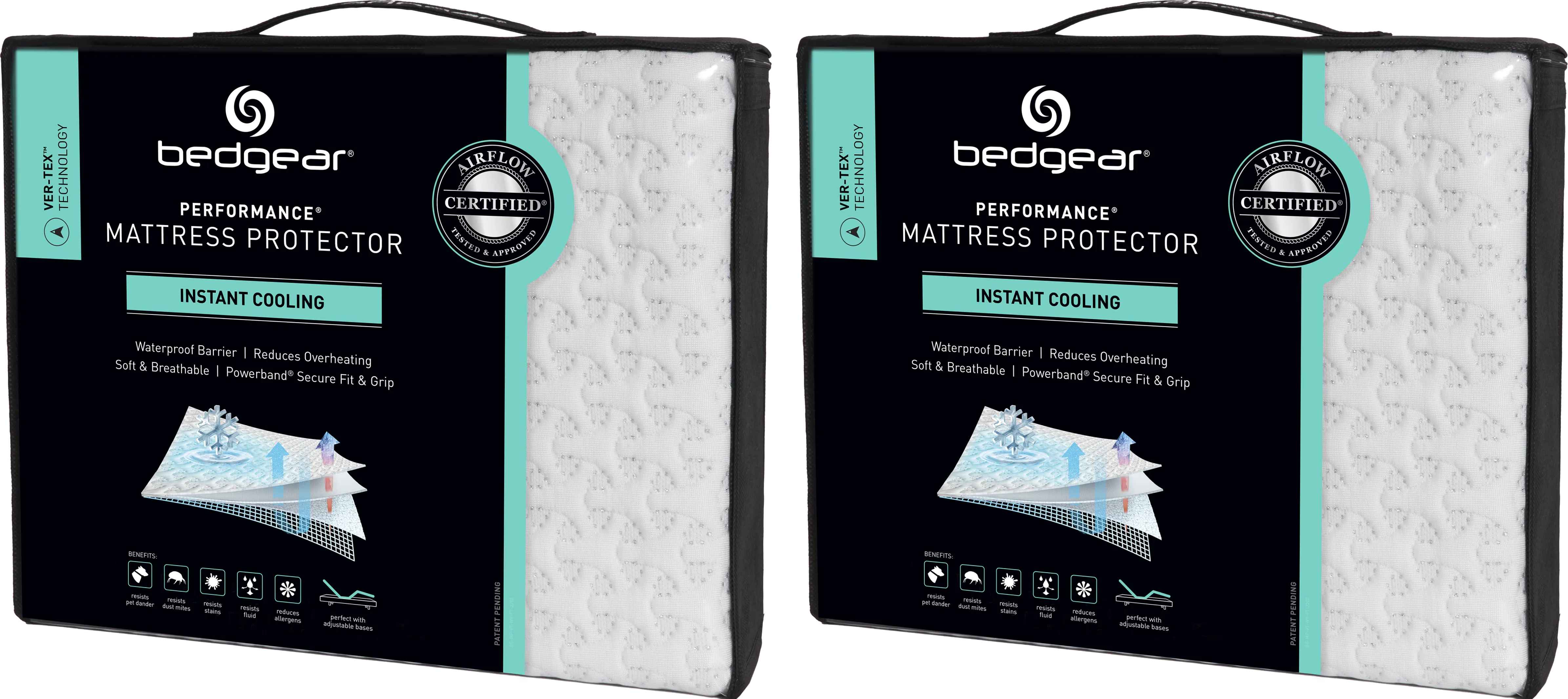Bedgear Ver-Tex King Mattress Protector Bundle - Thumbnail - Image 1