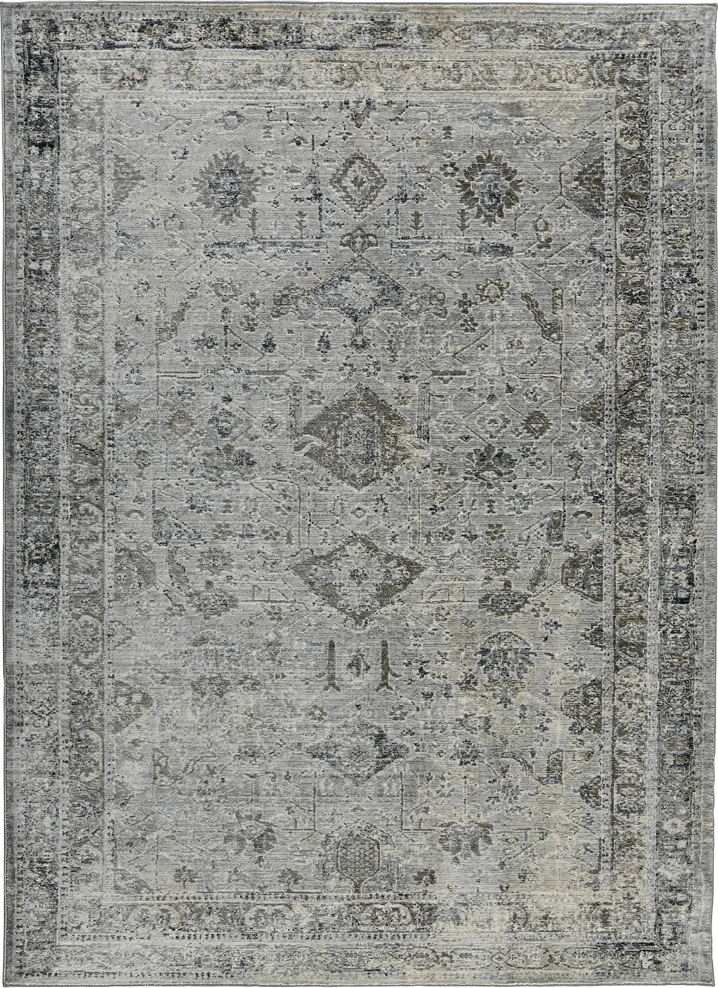 Wulworth Gray 10'3 x 14'3 Rug - Image 1