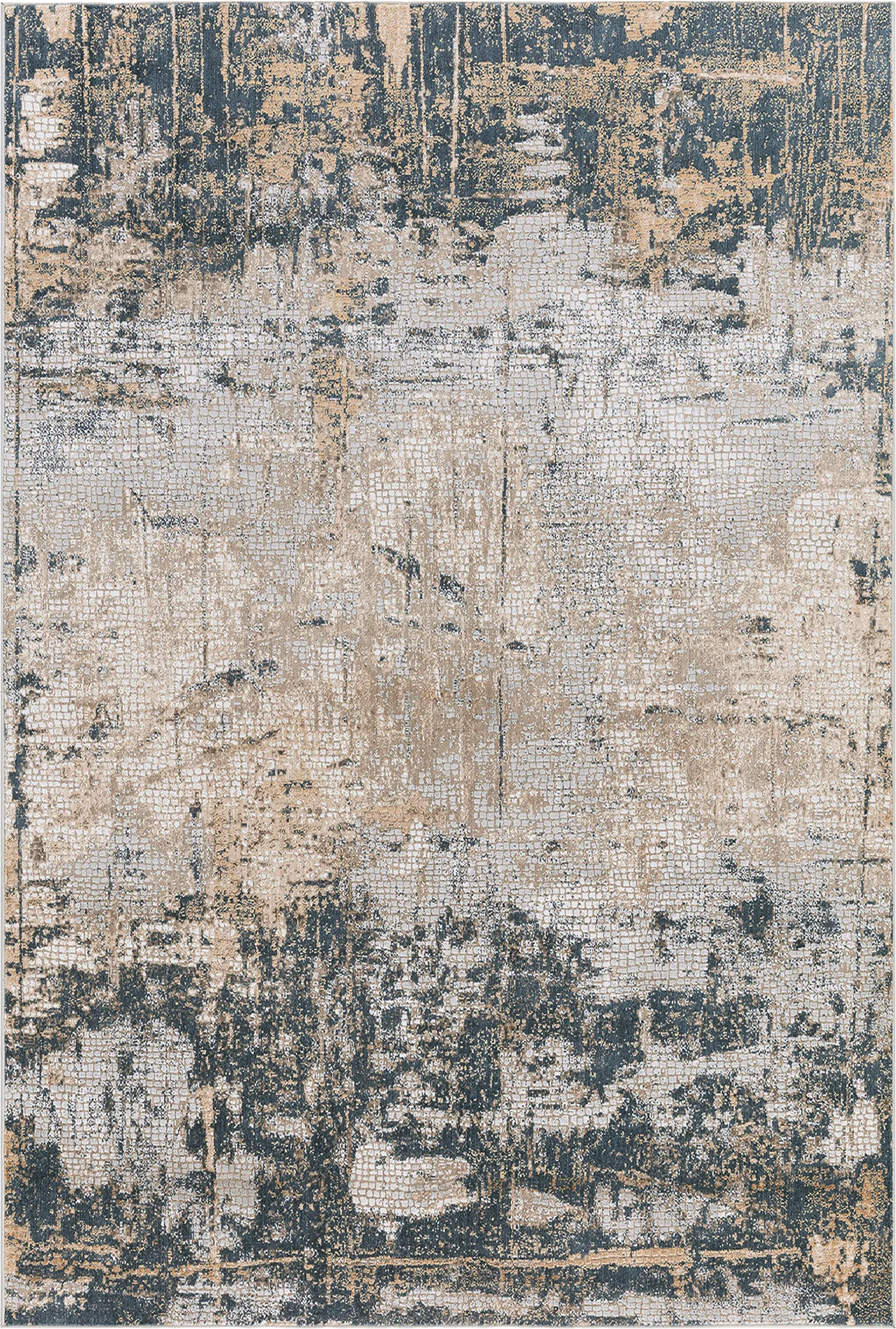 Logoria Indigo 10'3 x 14' Rug - Image 1