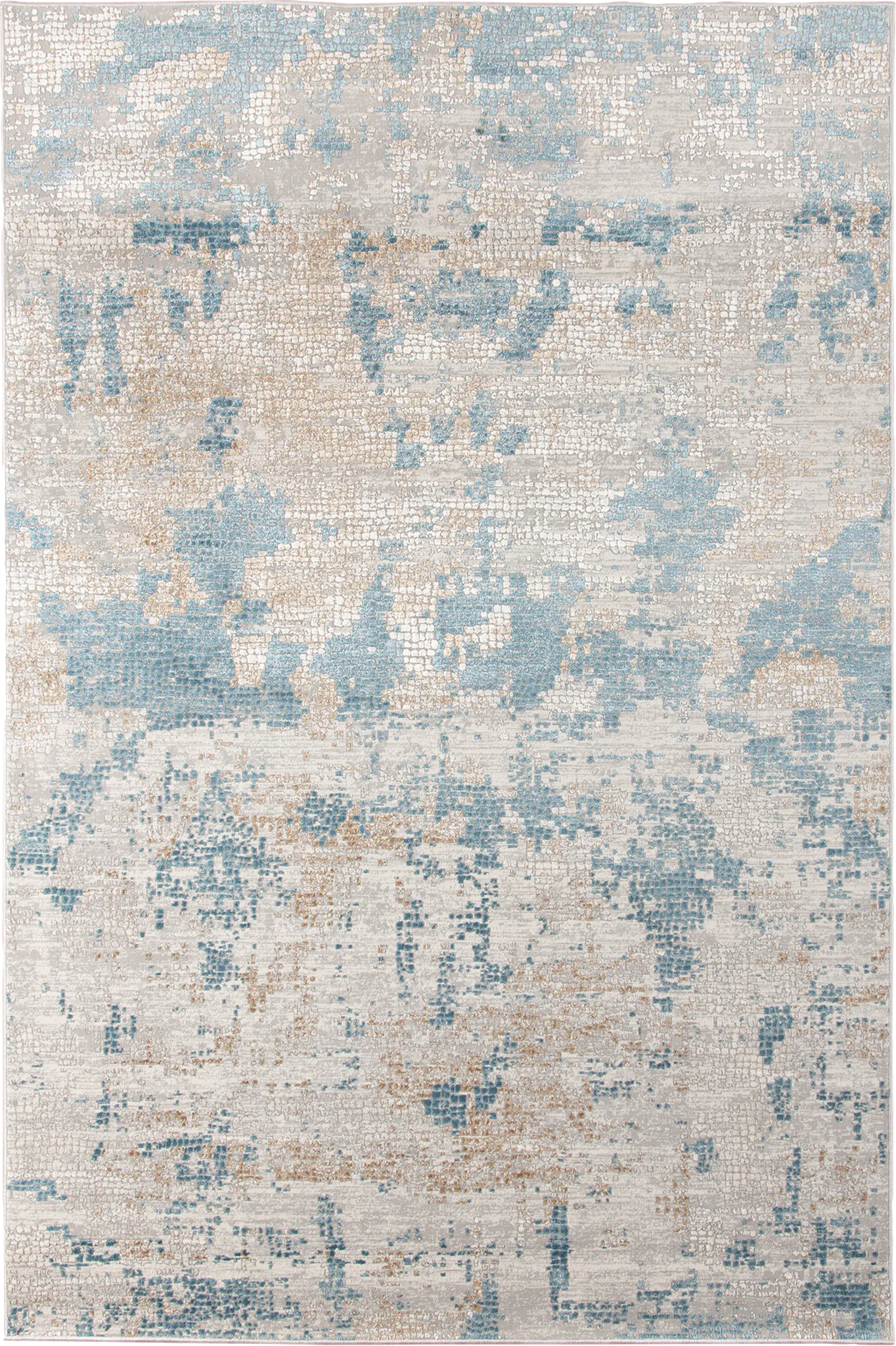 Dunstead Light Blue 8'6 x 11'6 Rug - Thumbnail - Image 1