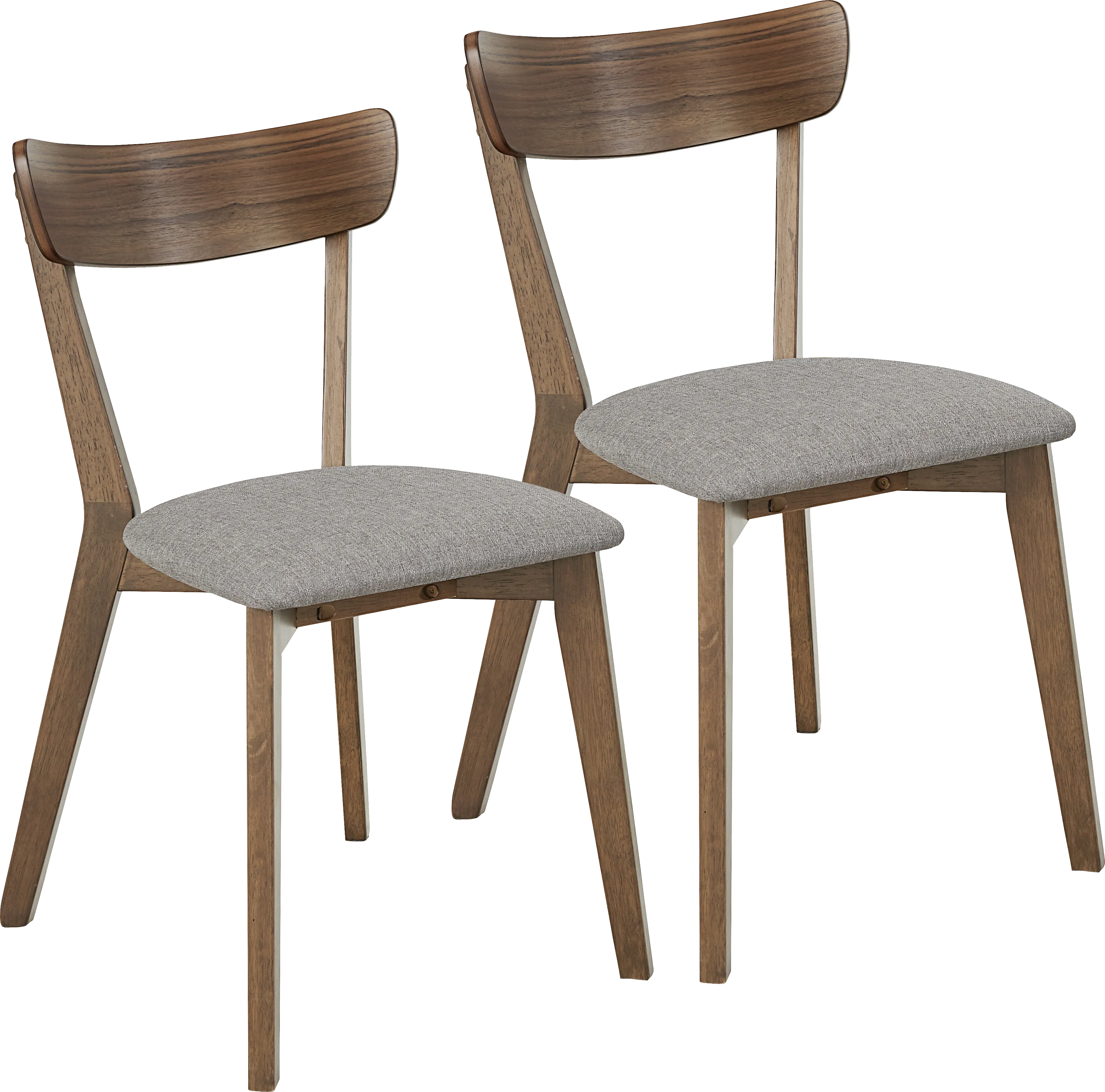 Nordhoff Brown Side Chair, Set of 2 - Thumbnail - Image 1