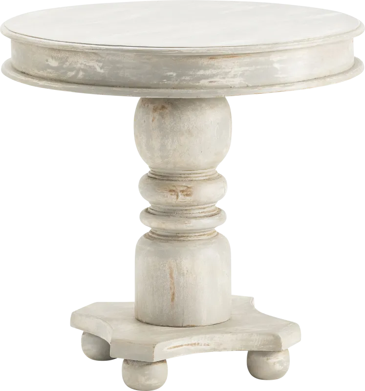 Bartgis Cream Accent Table