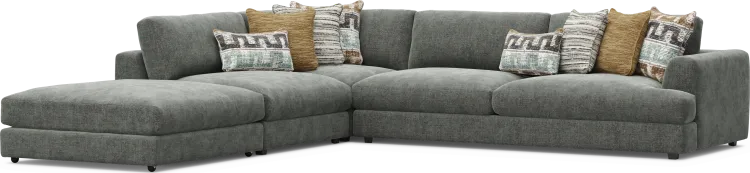 4 pc right arm sofa sectional