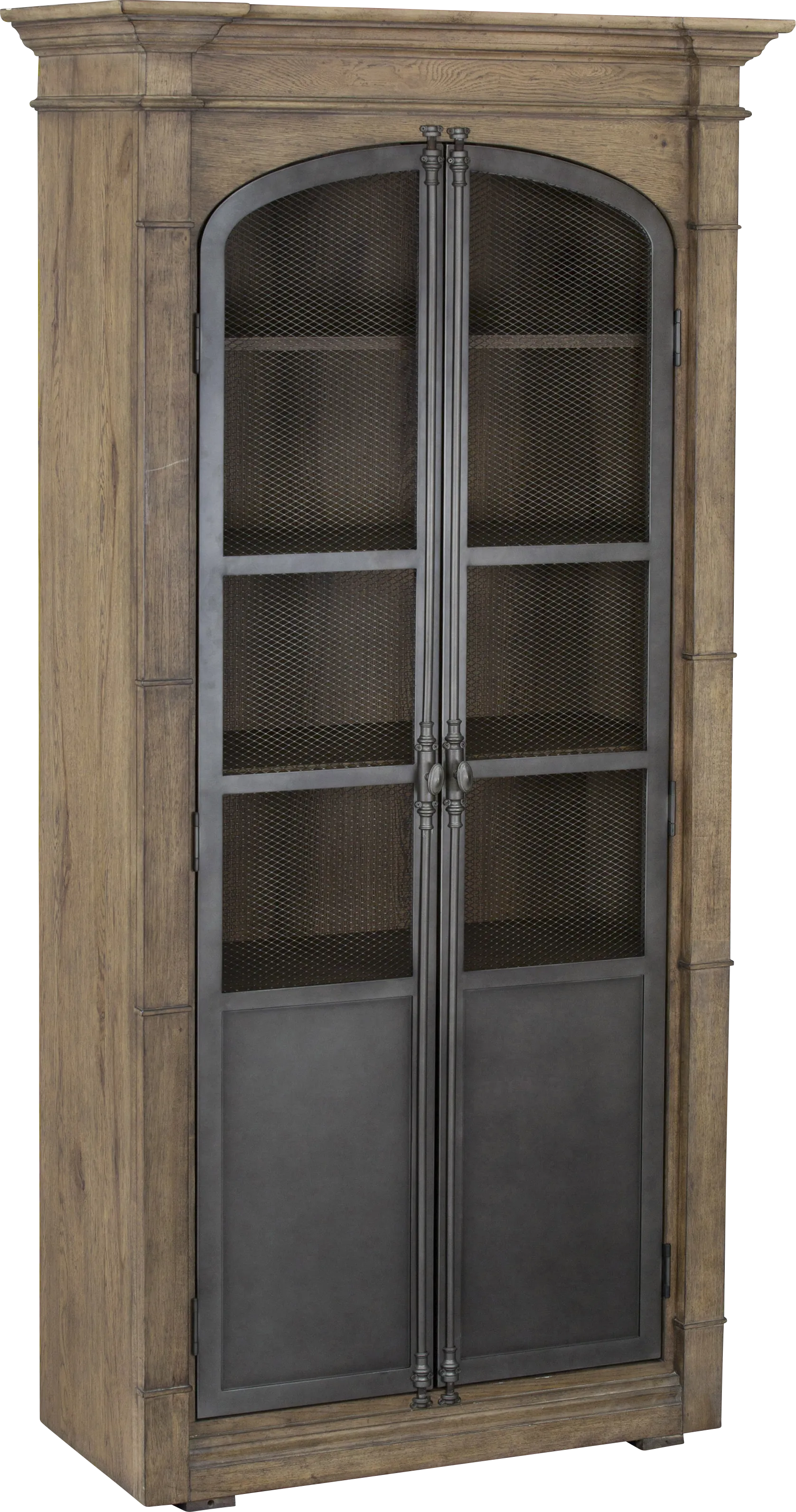 Allstone Brown Bar Cabinet - Image 1