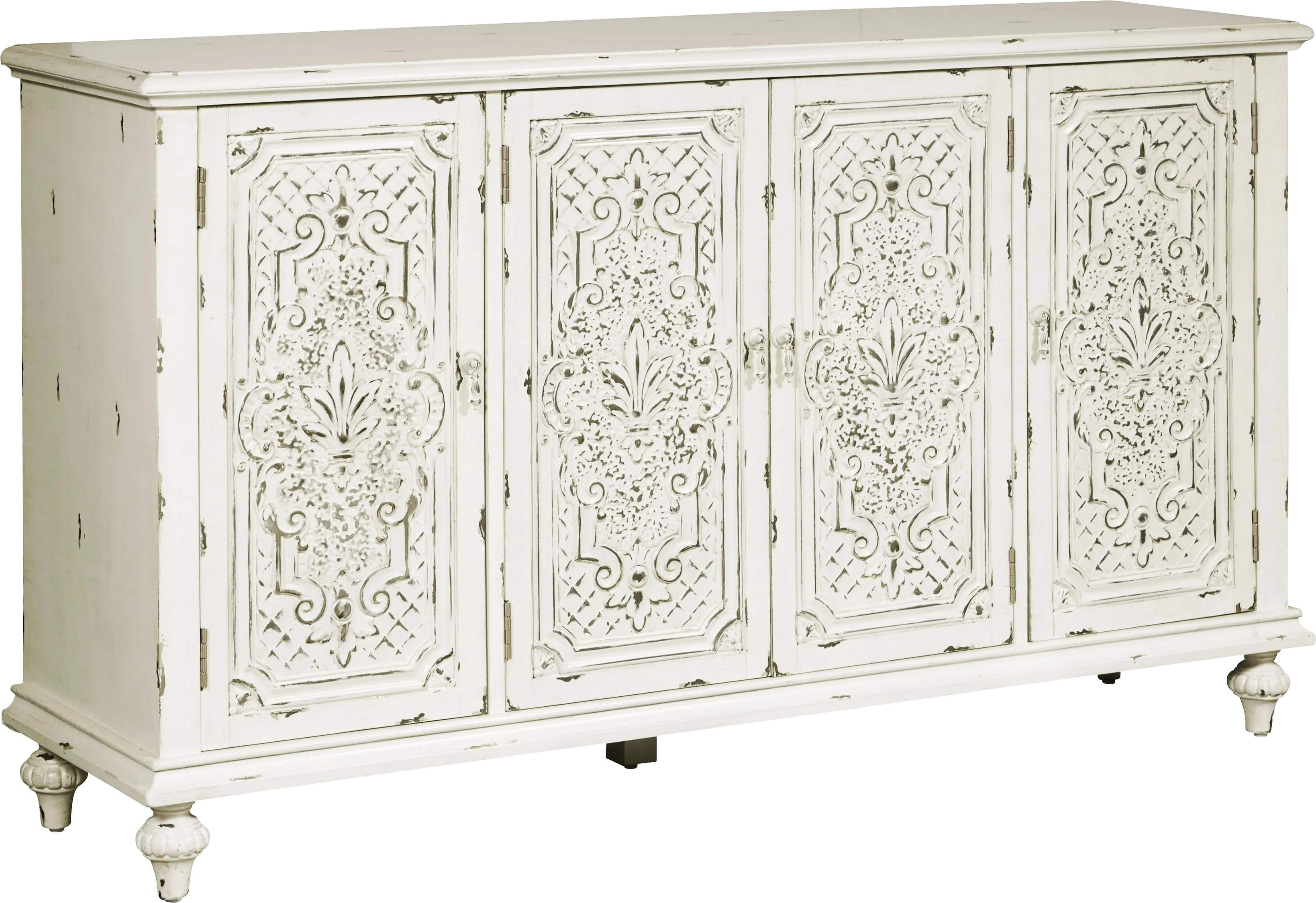 Appleblossom White Credenza - Image 1