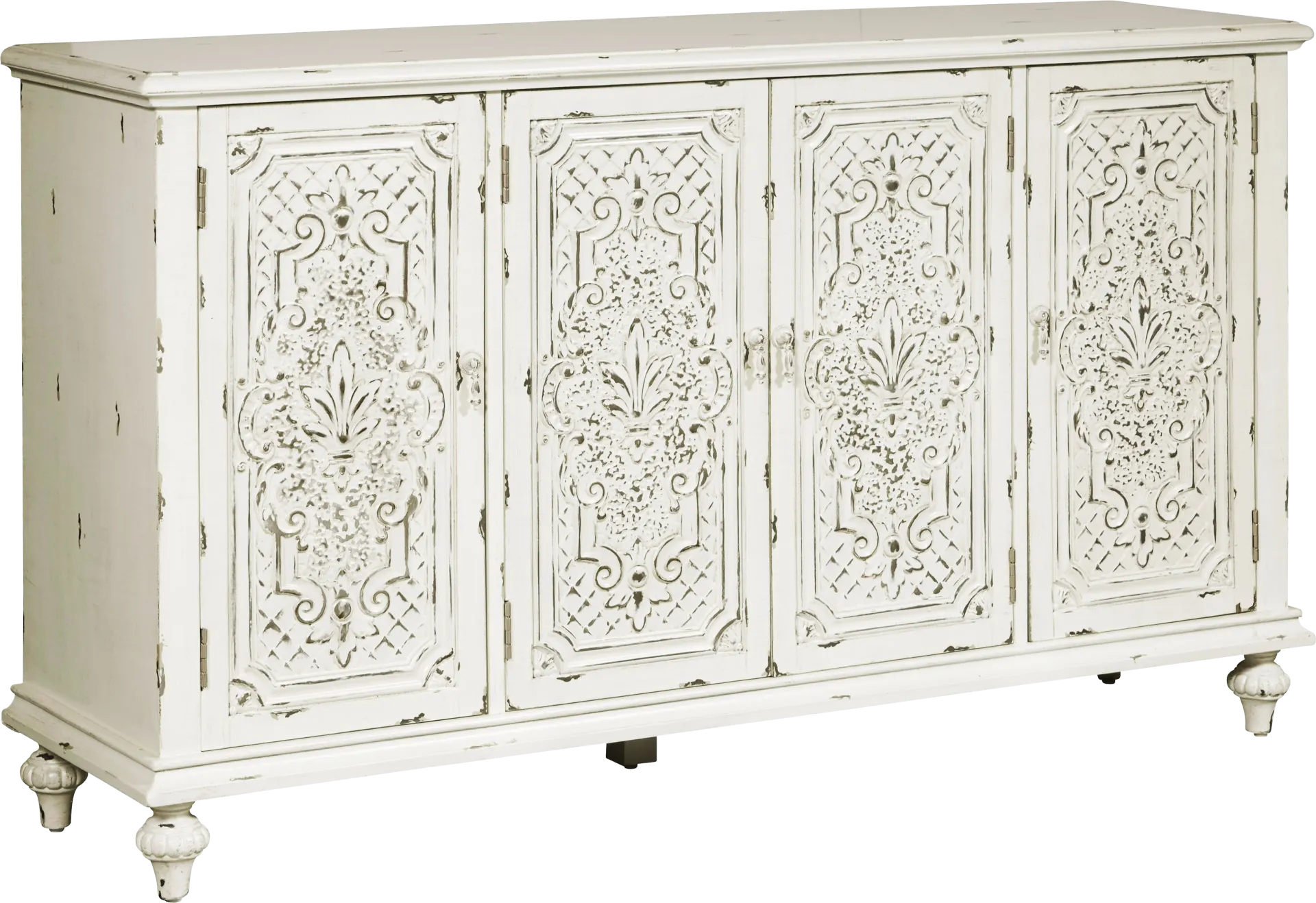 Appleblossom White Credenza - Image 1