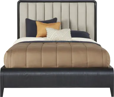 king upholstered bed