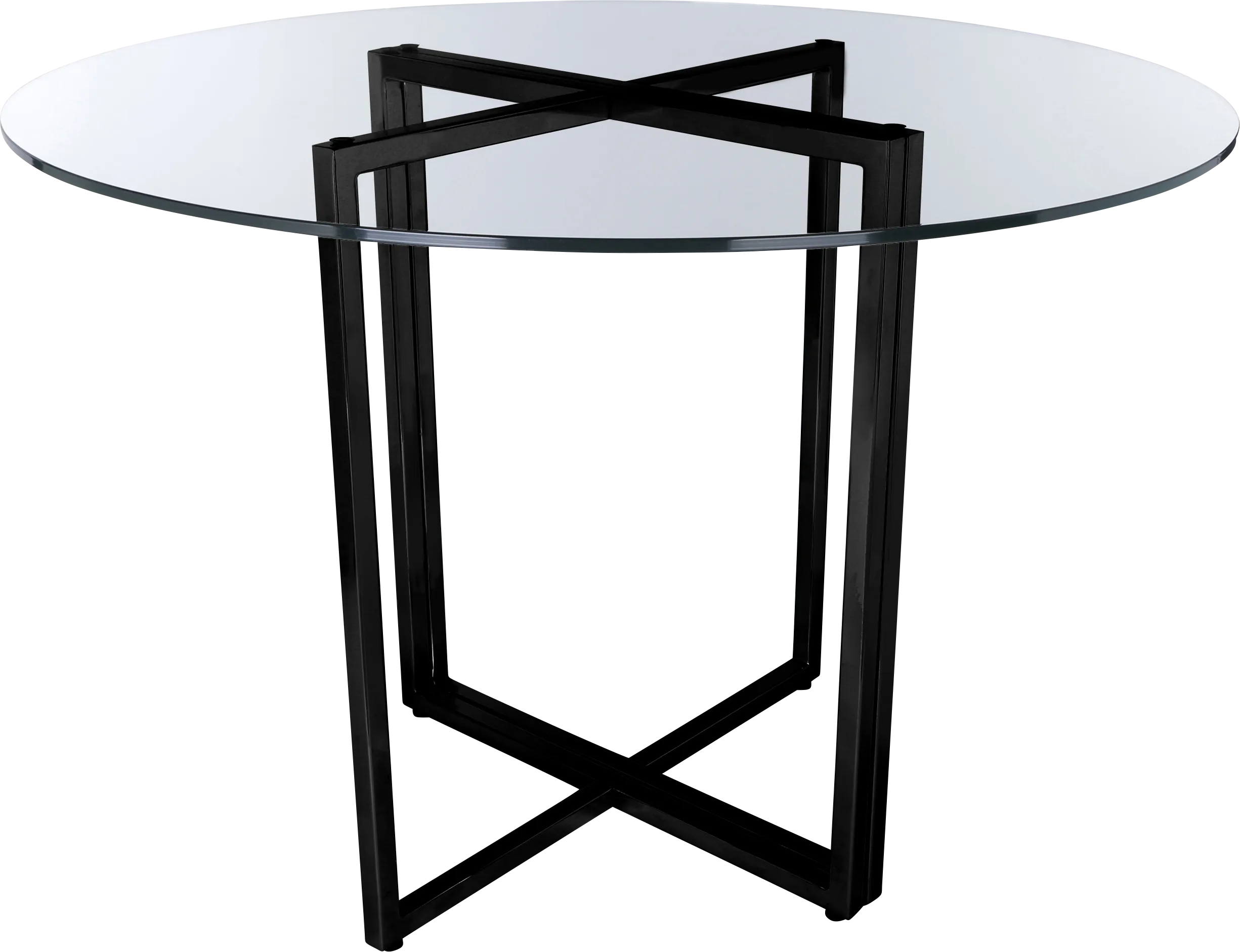 Dorsky Black Dining Table - Thumbnail - Image 1
