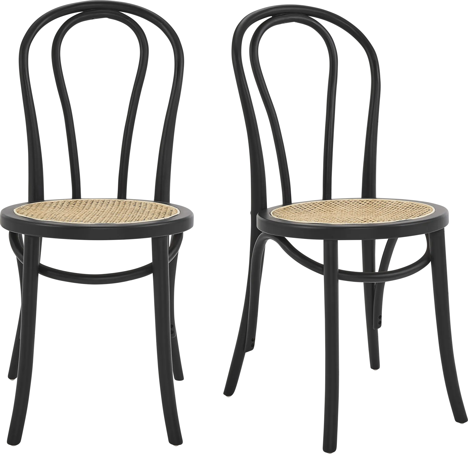 Brouwers Black Dining Chair, Set of 2 - Image 1