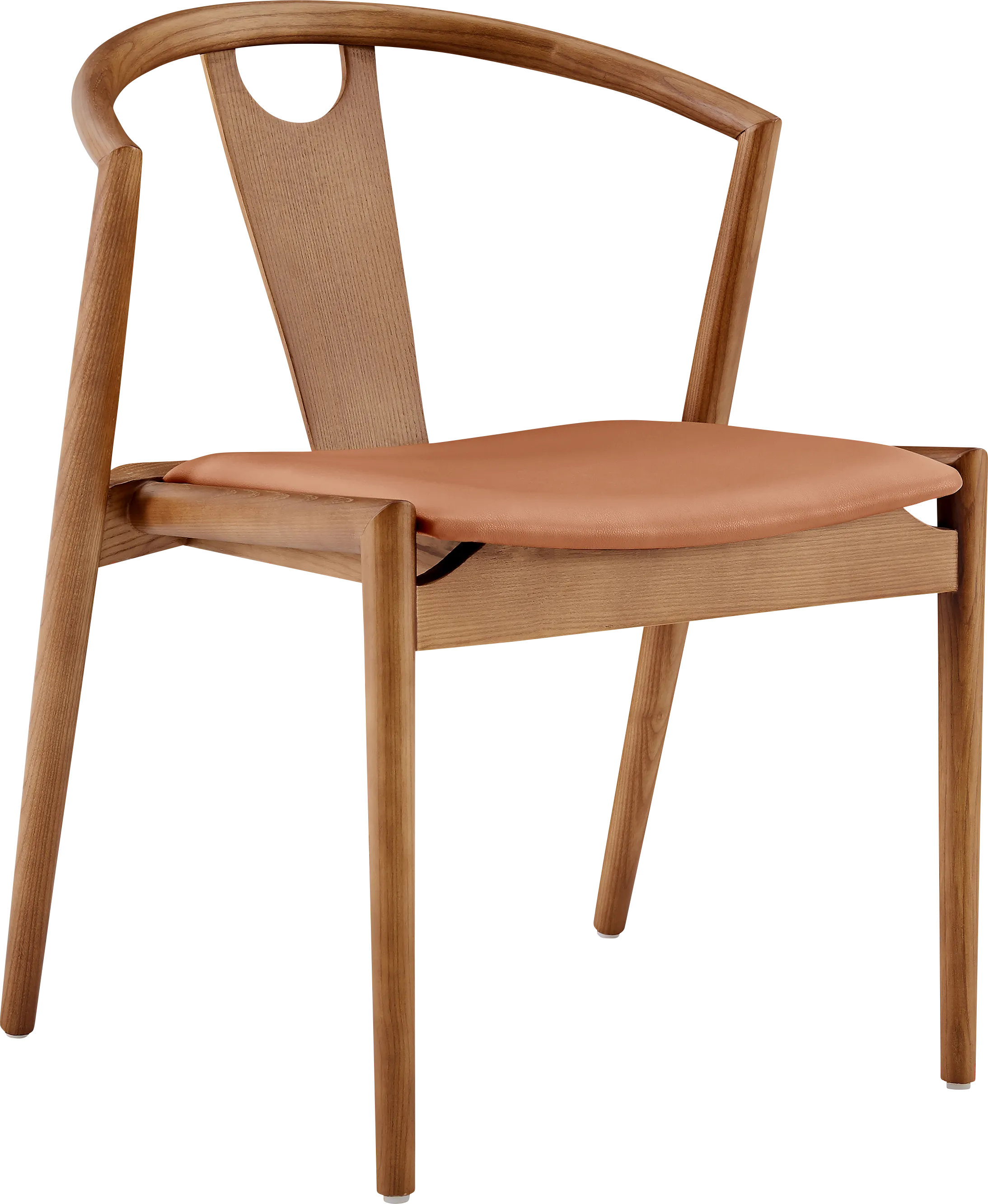 Iduna III Tan Dining Chair - Thumbnail - Image 1