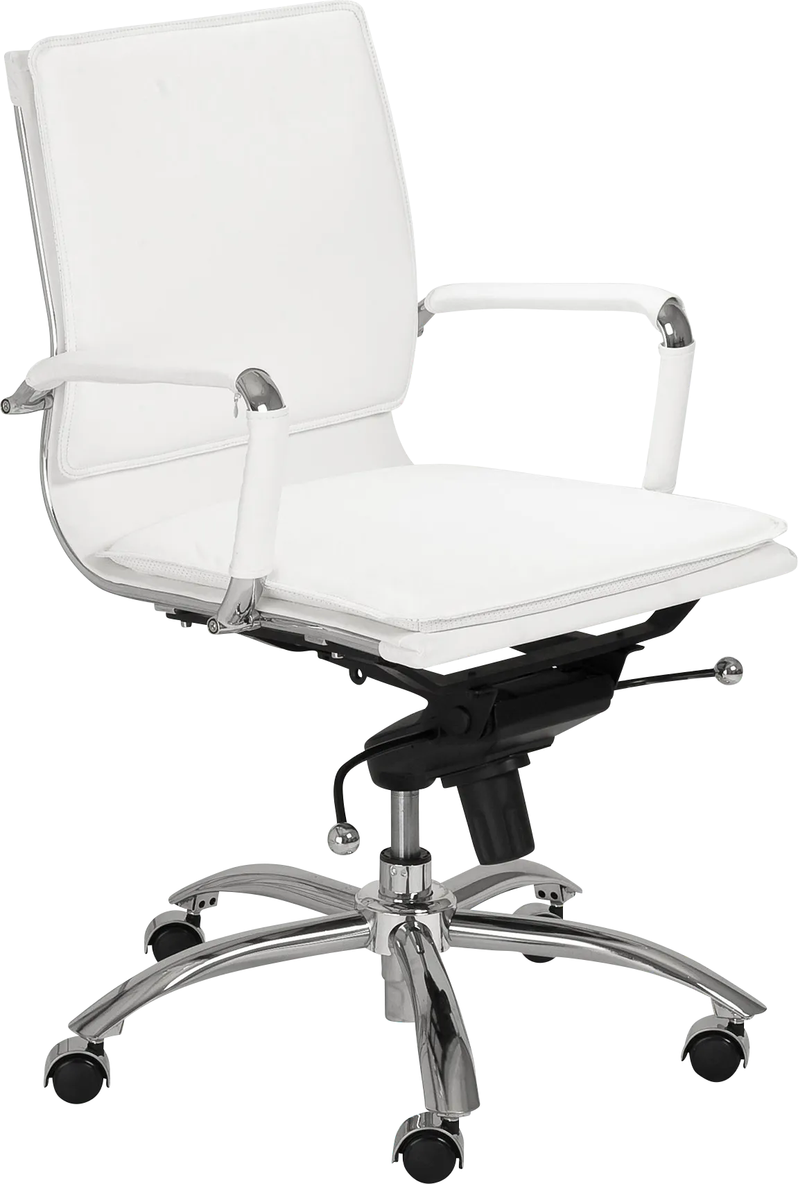 Furnberg White Office Chair - Image 1