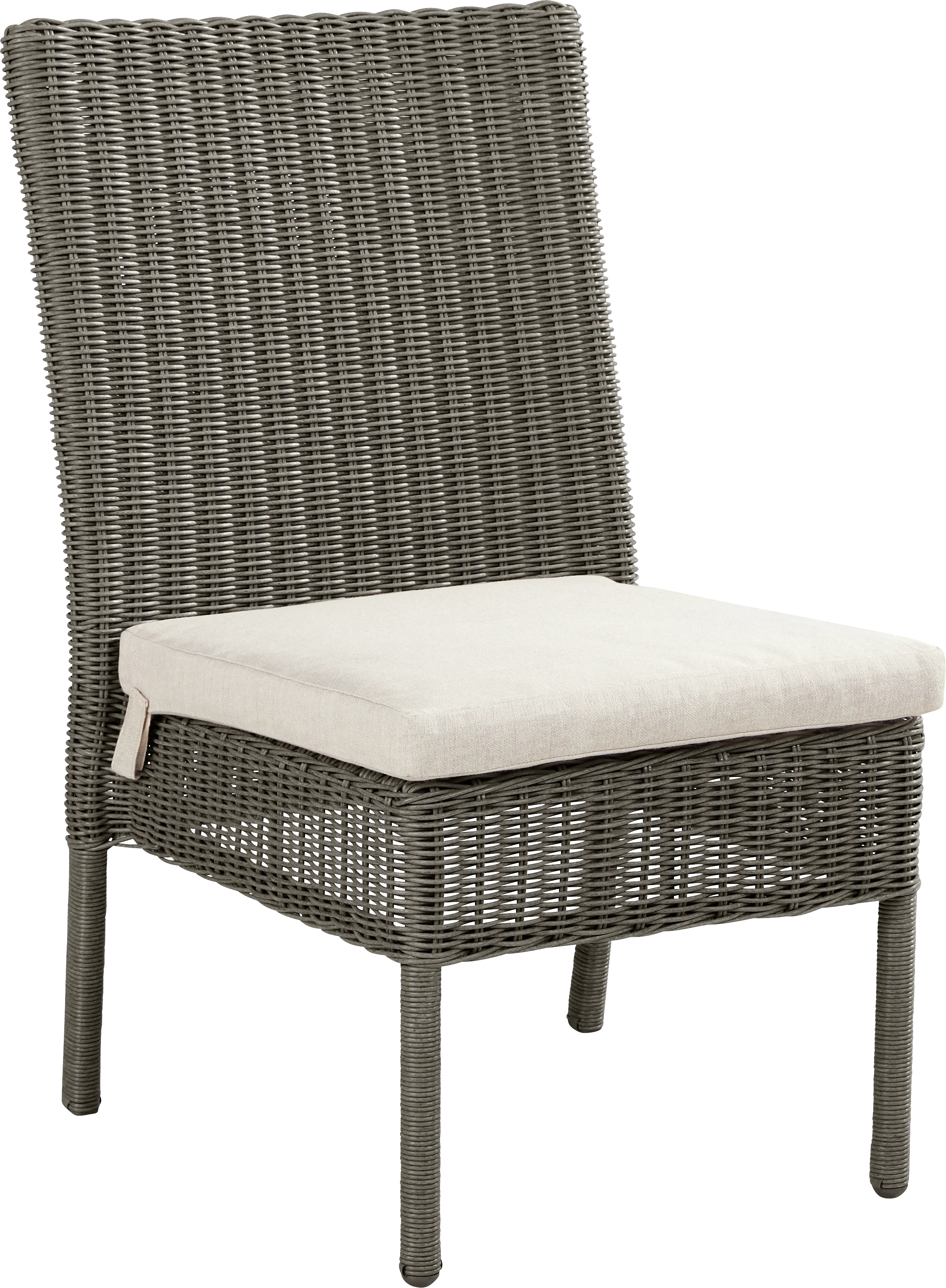 Forest Hills Gray Outdoor Side Chair - Thumbnail - Image 1