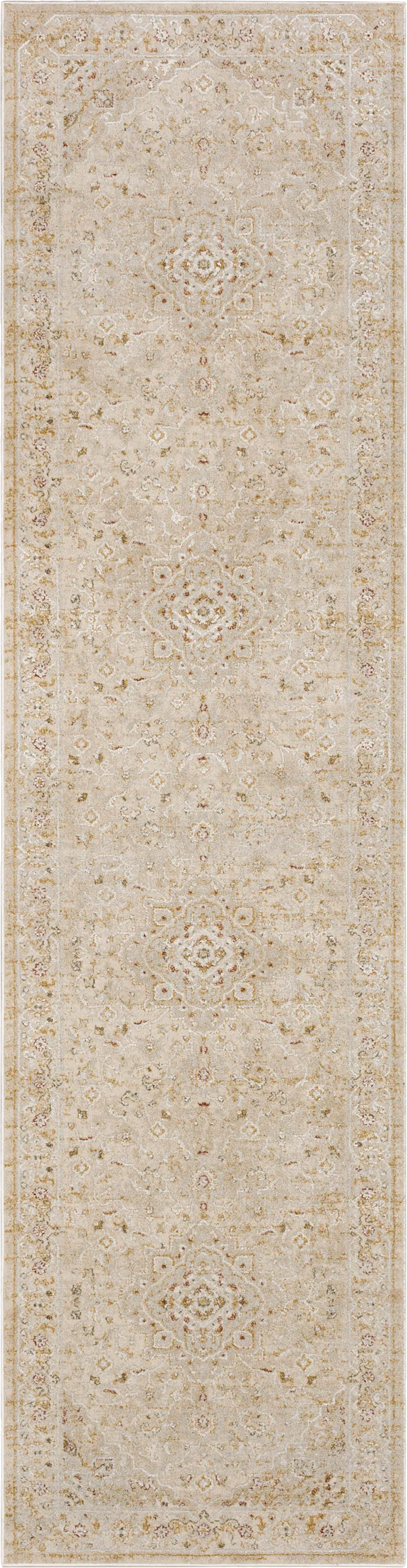 Crown Plaza Cream 2'6 x 10' Runner Rug - Thumbnail - Image 1