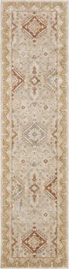 Leeworth Cream 2'6 x 10' Runner Rug