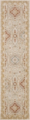 Leeworth Cream 2'6 x 10' Runner Rug