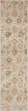 Briman Beige 2'6 x 10' Runner Rug