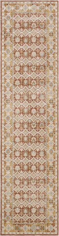 Sandwe Terracotta 2'6 x 10' Runner Rug
