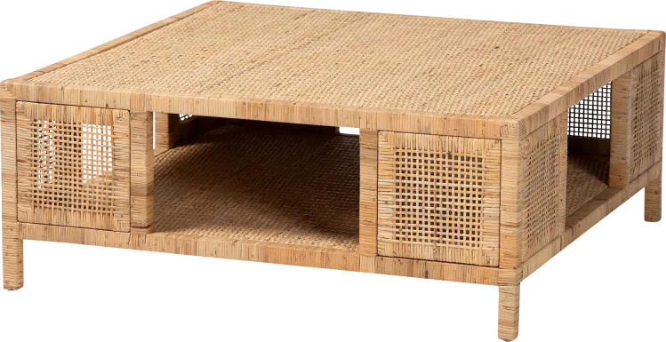 Penelec Light Brown Cocktail Table