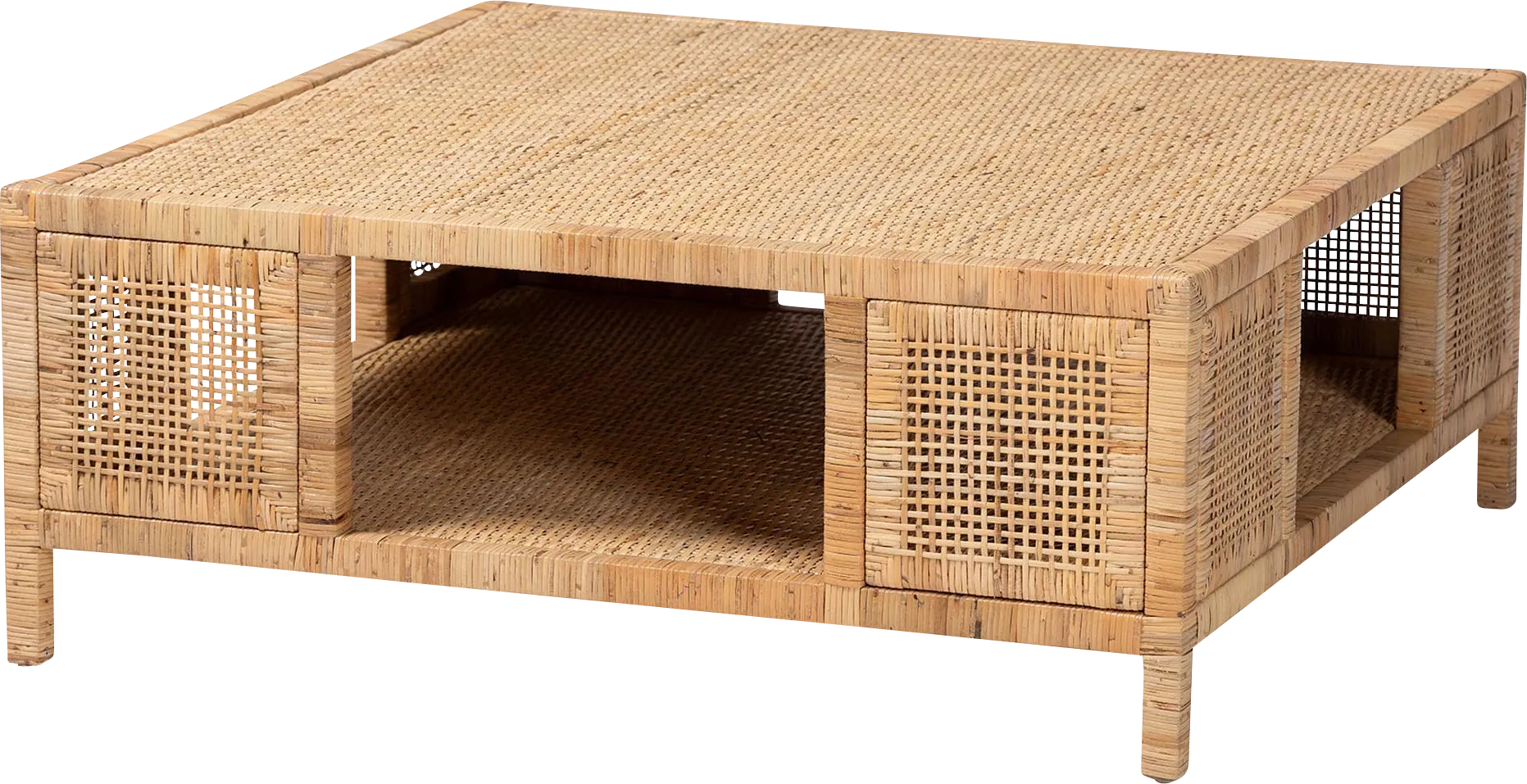 Penelec Light Brown Cocktail Table - Image 1