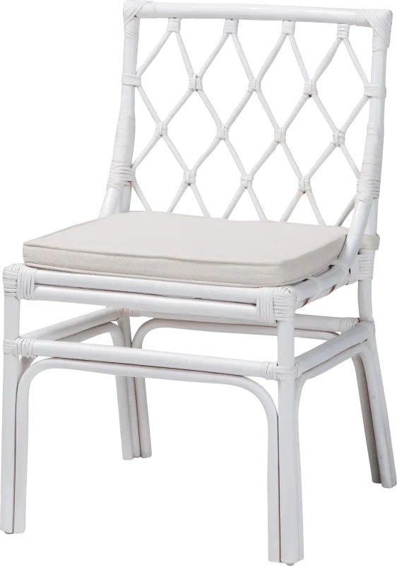 Cherrington White Dining Chair
