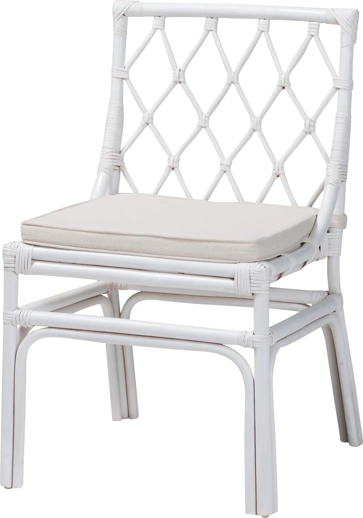Cherrington White Dining Chair - Image 1