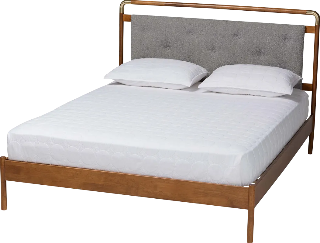 Greenawalt Light Gray Queen Bed