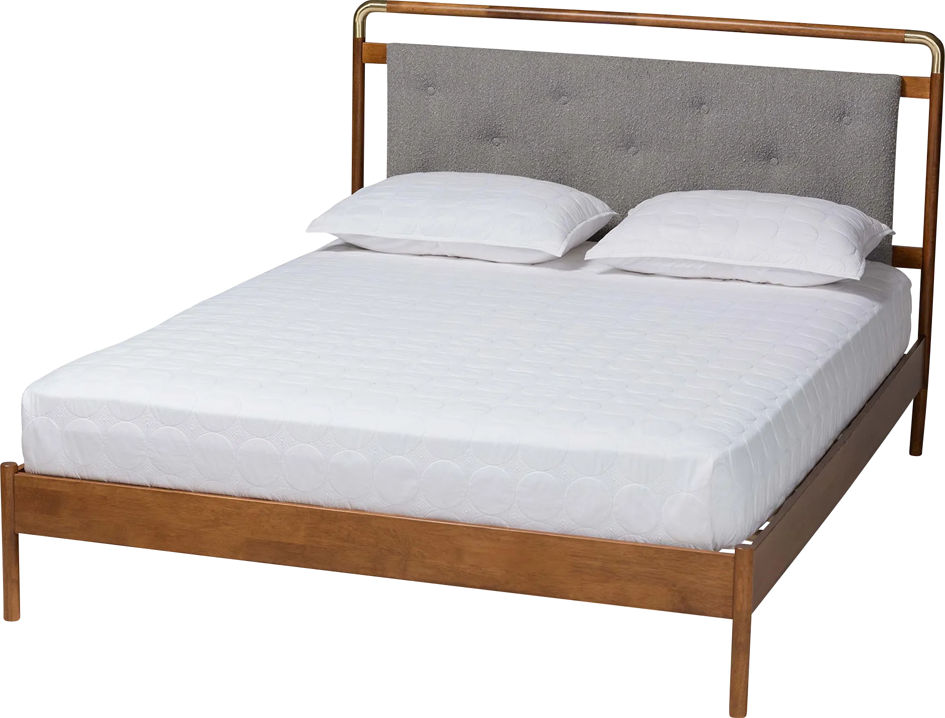 Greenawalt Light Gray Queen Bed - Image 1