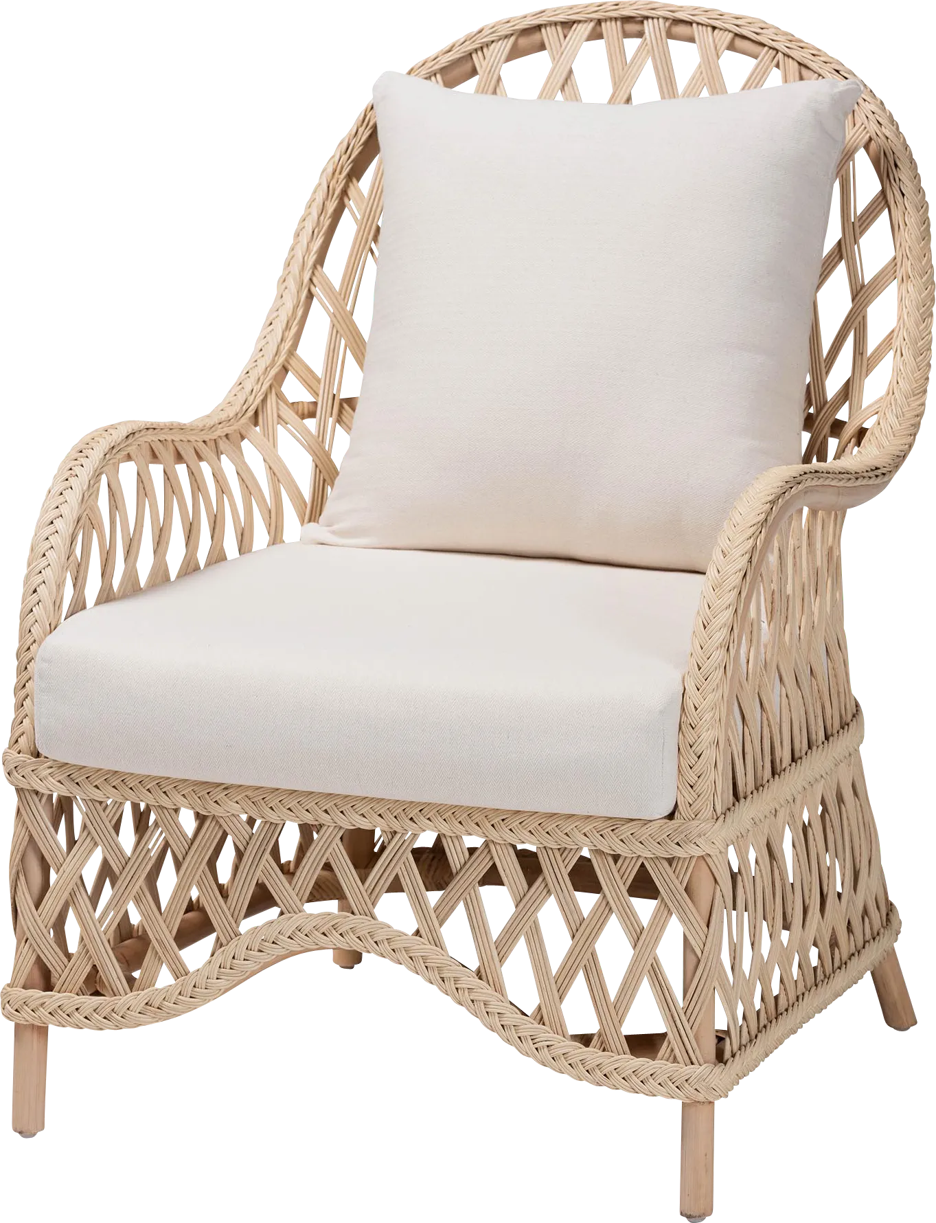 Brytton Beige Accent Chair - Thumbnail - Image 1