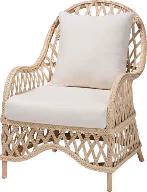 Brytton Beige Accent Chair