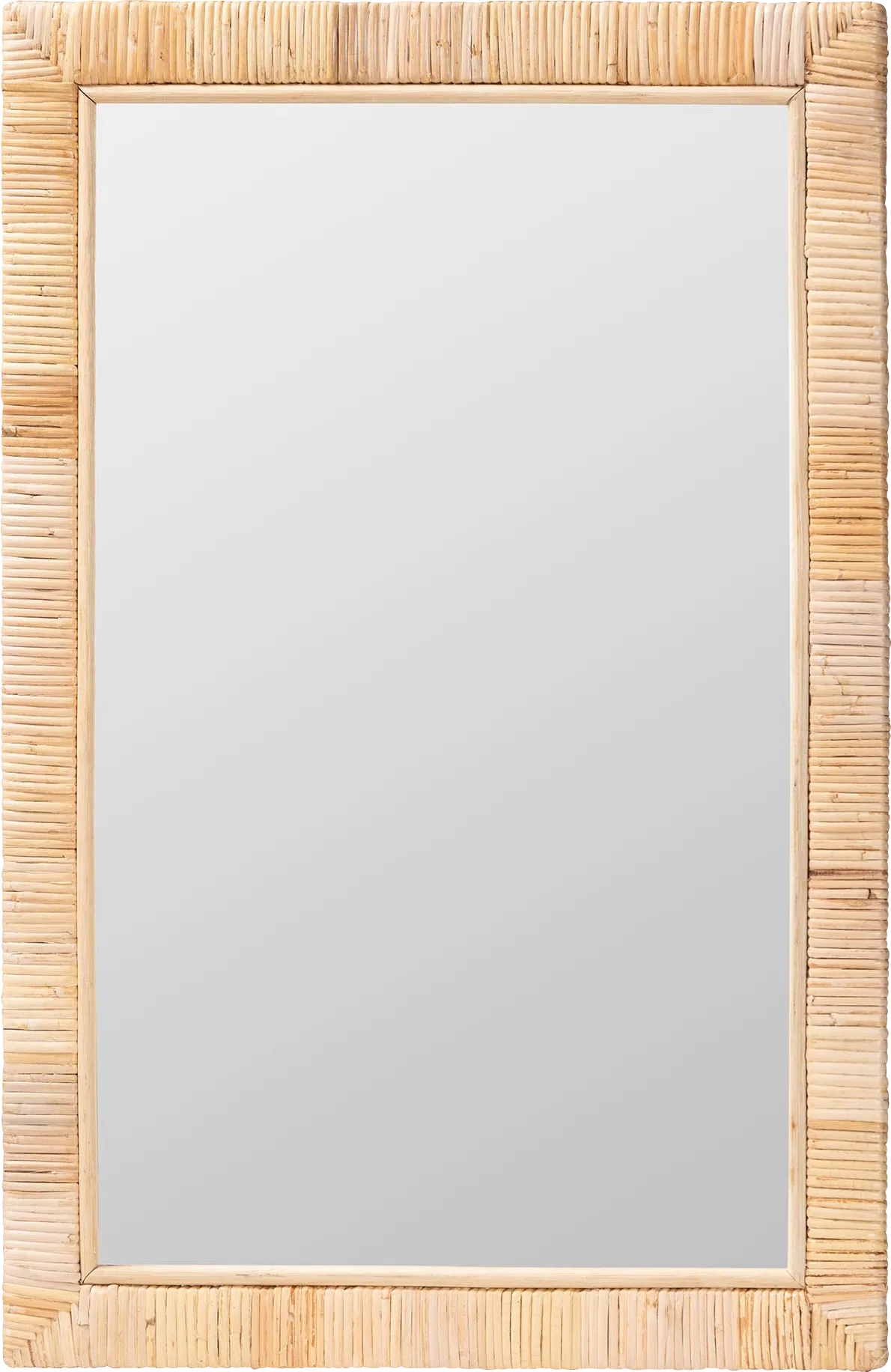 Enterline Brown Rectangle Mirror - Image 1