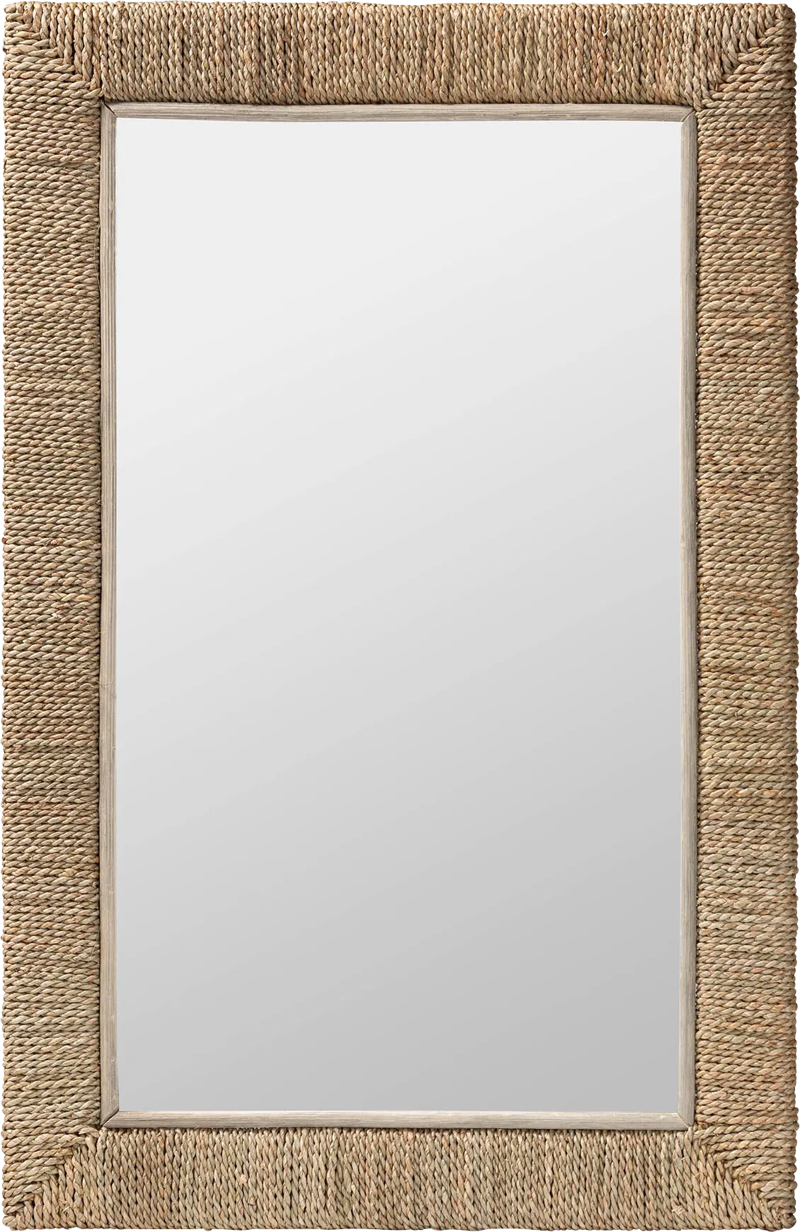 Deaven Brown Rectangle Mirror - Image 1