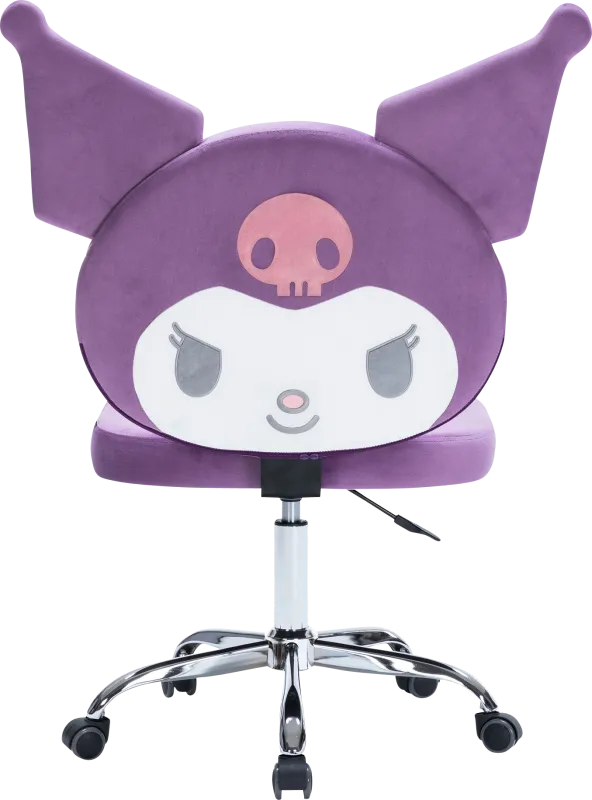 Kids Kuromi Lilac Vanity Chair