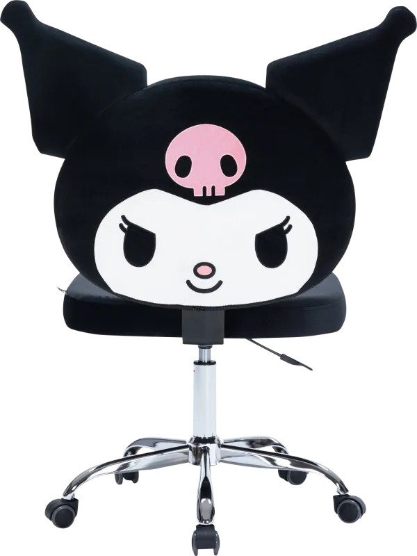 Kids Kuromi Black Vanity Chair