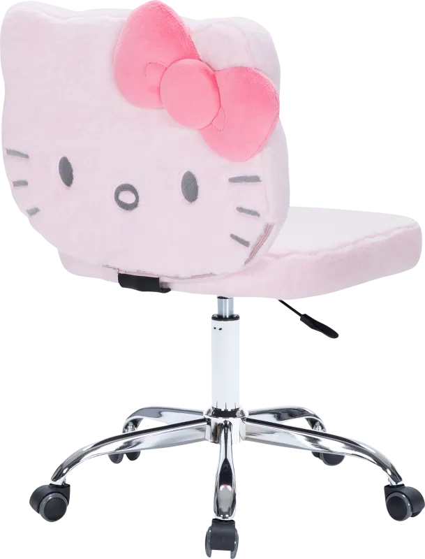 Kids Hello Kitty Teddy Pink Vanity Chair