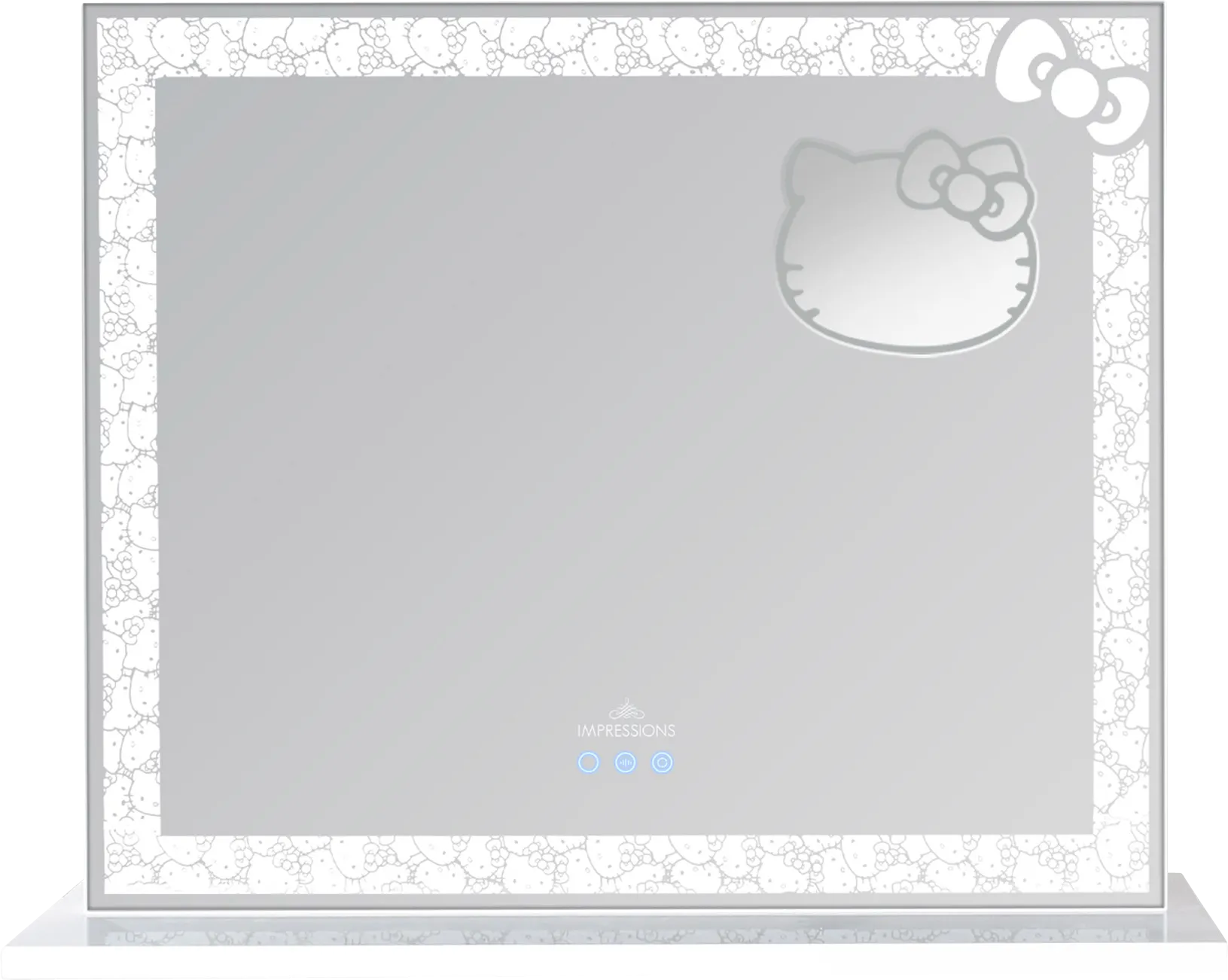 Kids Hello Kitty White Vanity II Mirror - Image 1