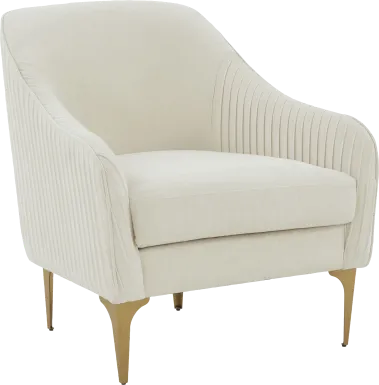 Spahrs Cream Accent Chair