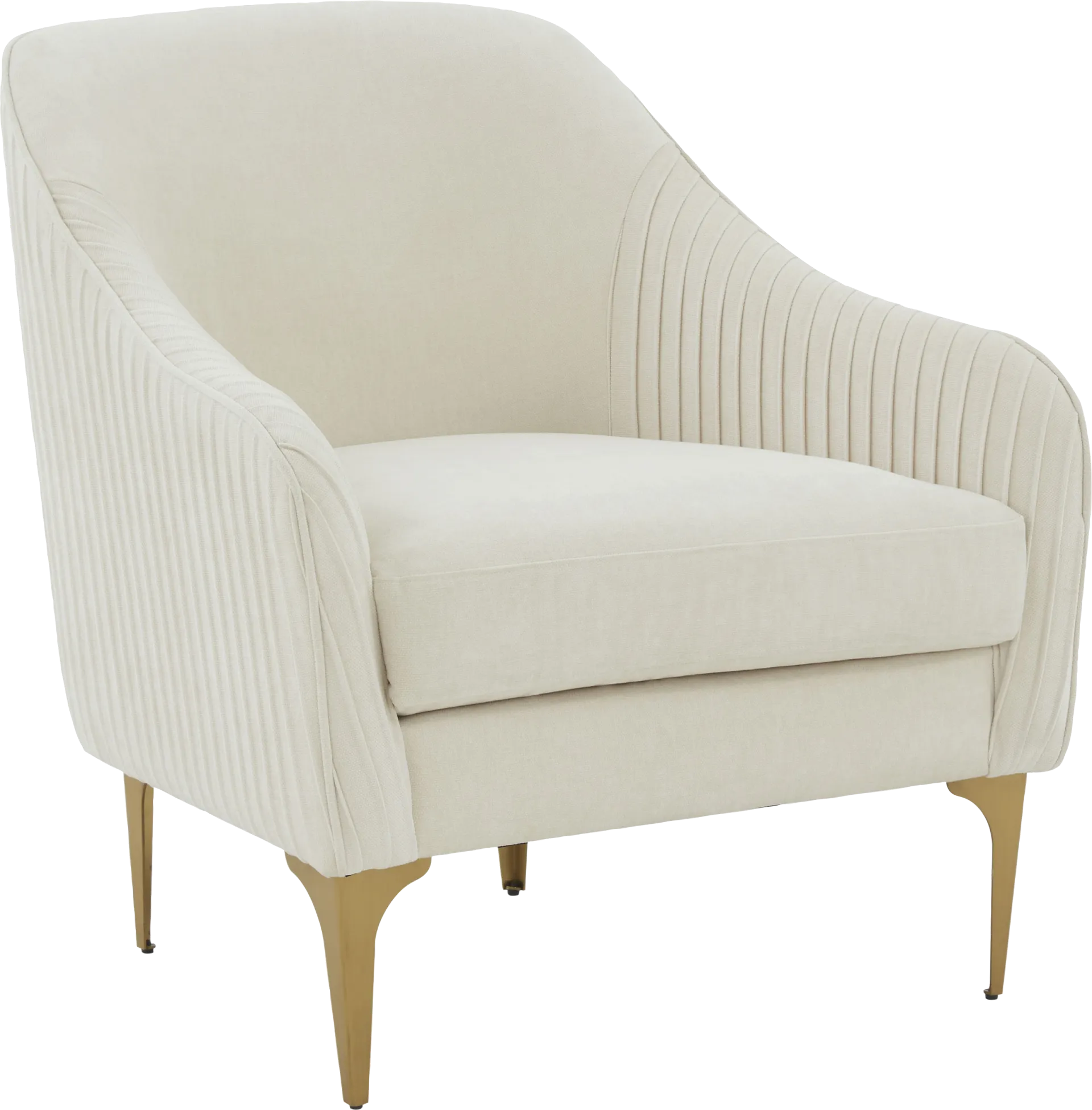 Spahrs Cream Accent Chair - Image 1