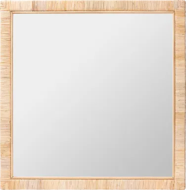 Enterline Brown Square Mirror