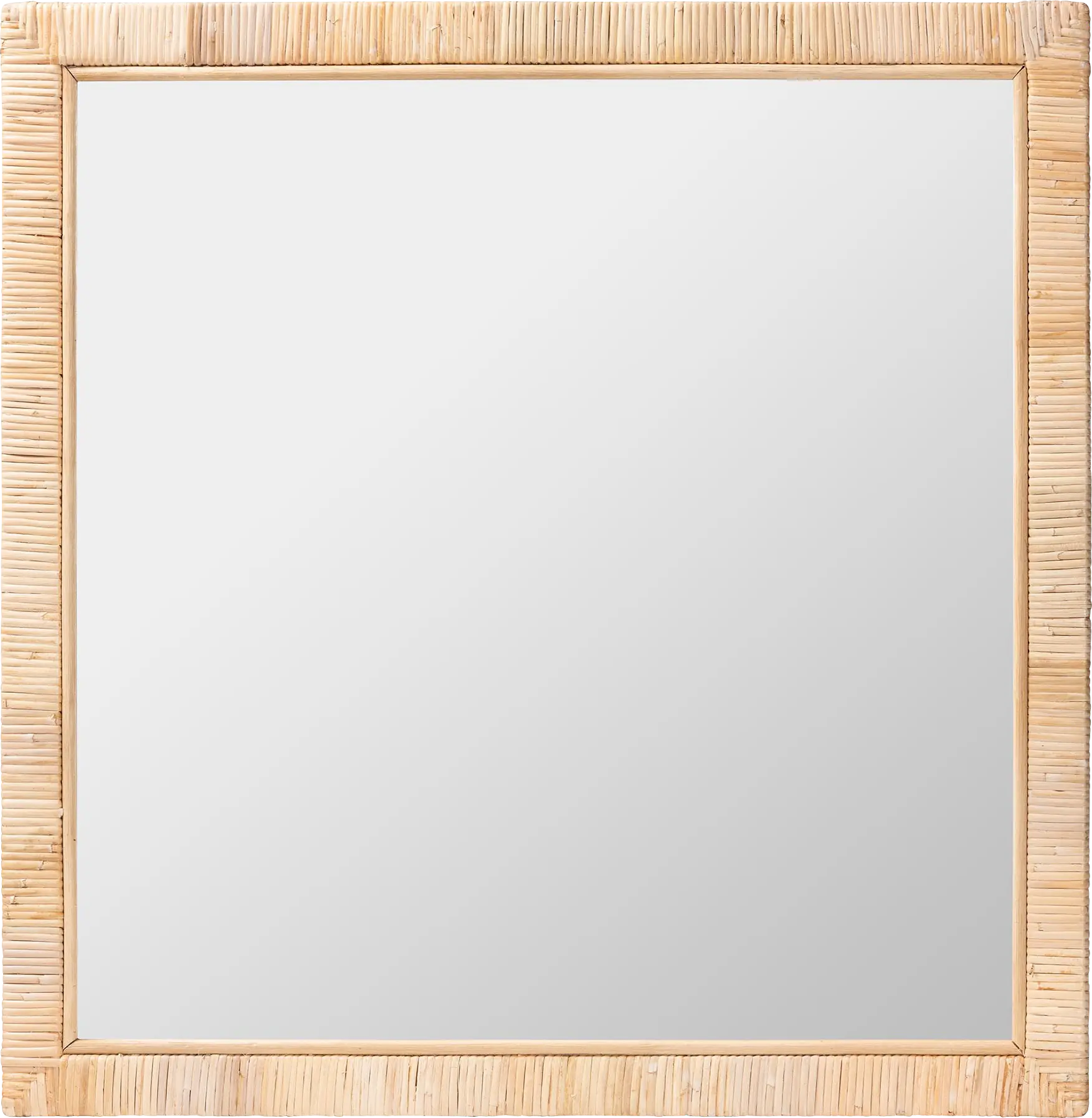 Enterline Brown Square Mirror