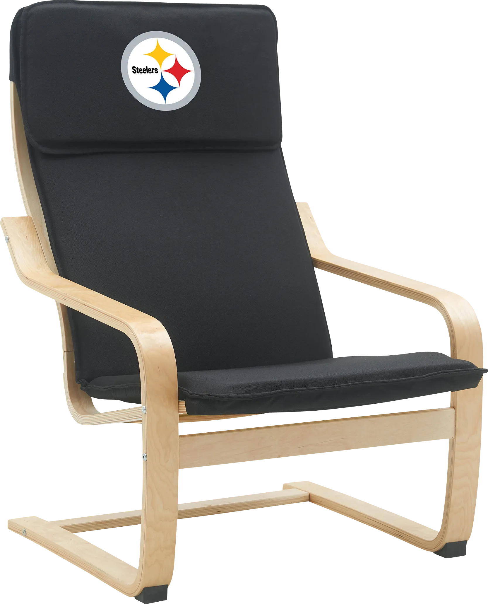 Pittsburgh Steelers Black Accent Chair - Image 1