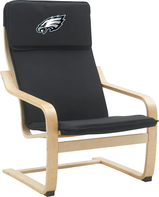 Philadelphia Eagles Black Accent Chair