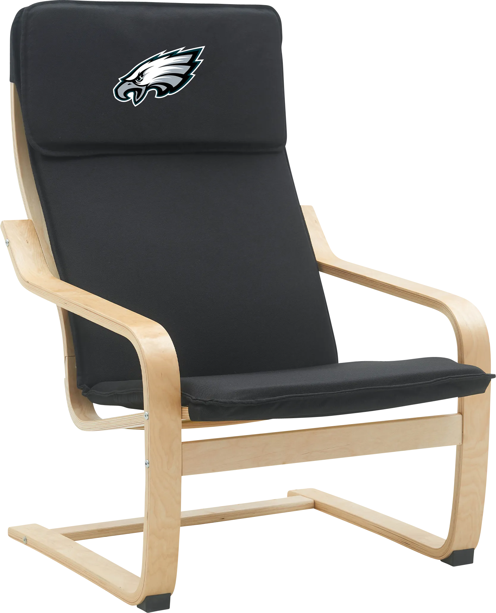 Philadelphia Eagles Black Accent Chair - Image 1