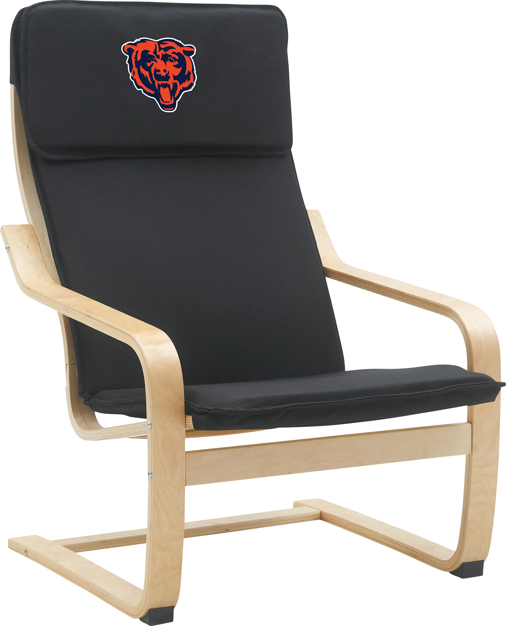 Chicago Bears Black Accent Chair - Image 1