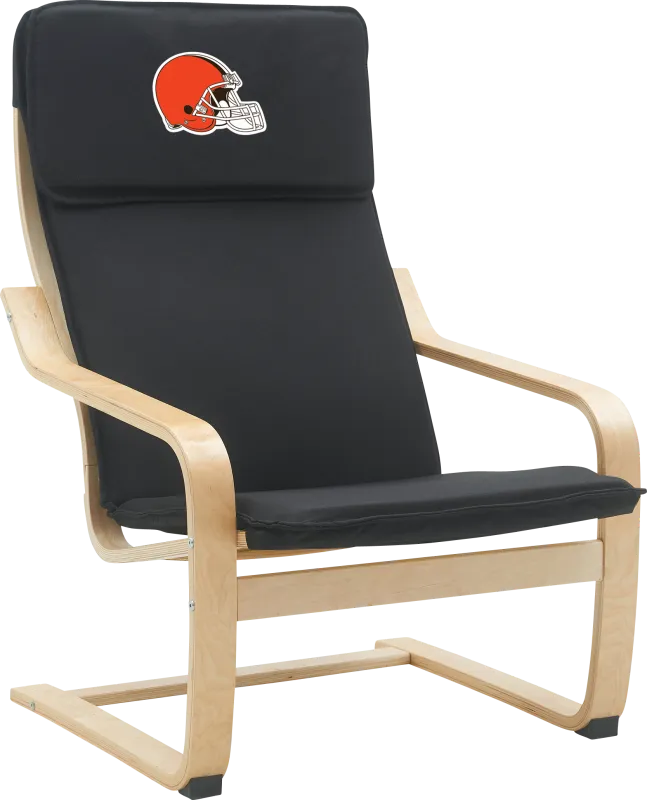 Cleveland Browns Black Accent Chair